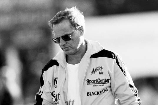  Ingvar Johansson, tränare i Mjällby.