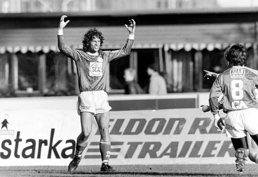  Dick Lidman, Sundsvall, jubel.