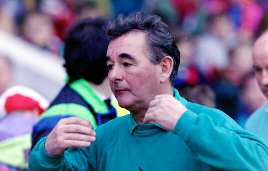  Nottinghams manager Brian Clough.