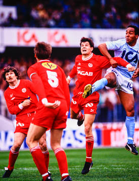 Malmös Martin Dahlin t h, Örebros Tomas Andersson och