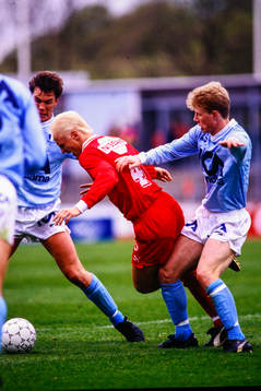 Malmös Henrik Nilsson och Patrik Andersson mot Örebros