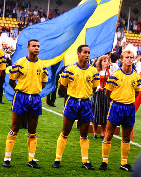 Sveriges Jean-Paul von Der Burg, Martin Dahlin och Jonas