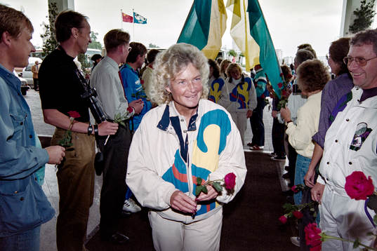  Den svenska VM-truppen.