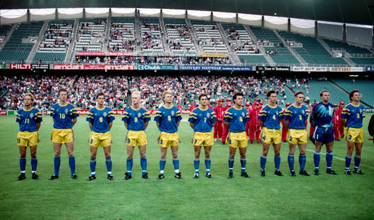 Fr. v: Niclas Kindvall, Johnny Ekström, Jens Fjellström,