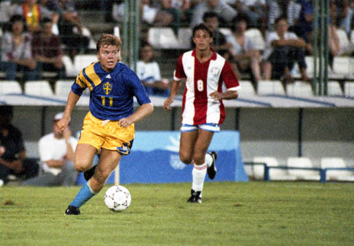  Tomas Brolin, Sverige. 