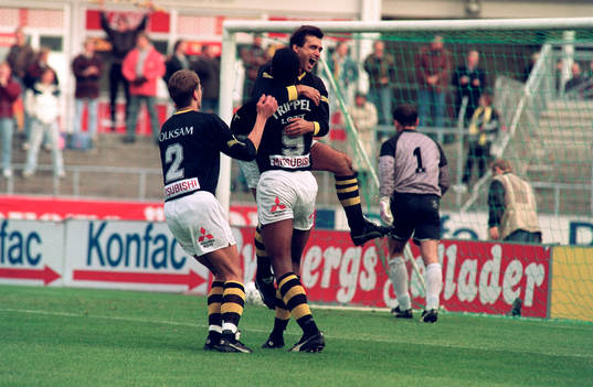  Vadim Jevtusjenko, AIK, jubel.
