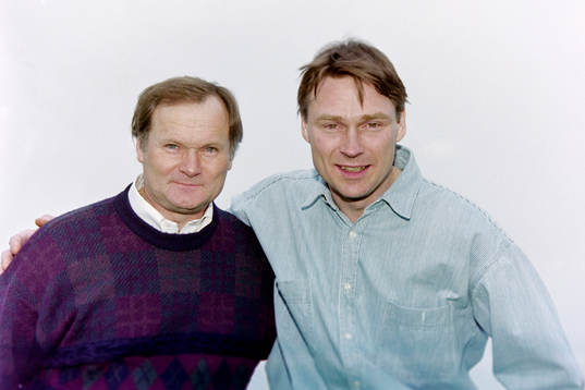 Kent Karlsson, tränare och Sven Dahlkvist, Örebro