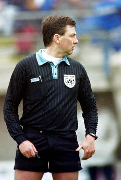  Leif Sundell, domare i matchen.
