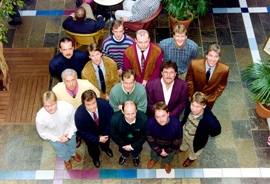 Bakre raden fr. v Jan Pettersson, IFK Uddevalla,