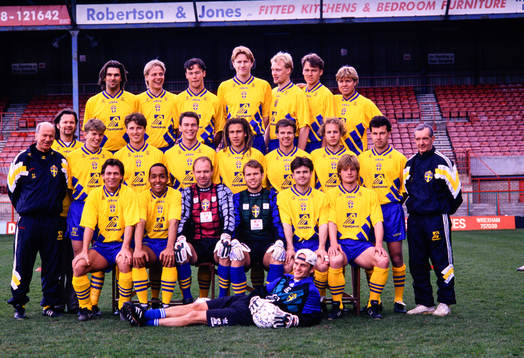 Fotboll, Landskamp, Träningsmatch, Wales - Sverige 20