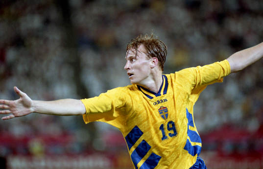  Jubel. Kennet Andersson, Sverige.