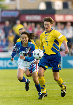 Asako Takaura, Japan och Ulrika Kalte, Sverige