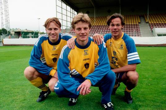 Kennet Andersson, Stefan Schwarz och Joachim Björklund
