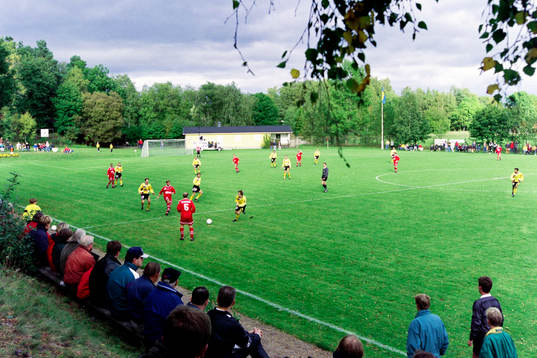 Matchen spelades på Vankiva Idrottsplats