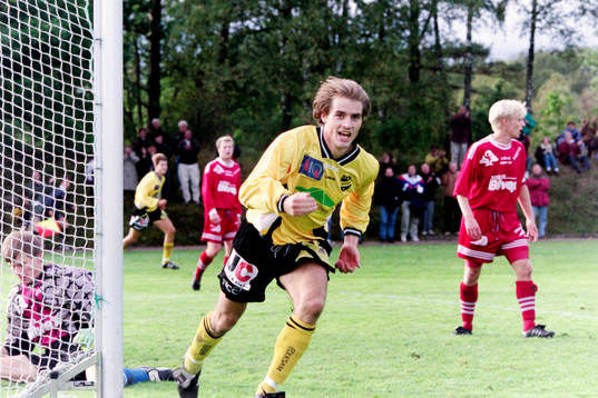 Magnus Arvidsson jublar