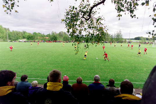 Matchen spelades på Vankiva Idrottsplats
