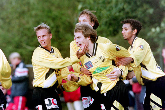 Magnus Arvidsson jublar