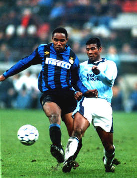  Paul Ince, Inter och Aron Winter, Lazio