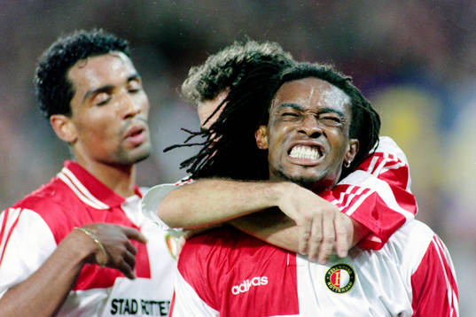  Regi Blinker, Feyenoord jublar efter mål.