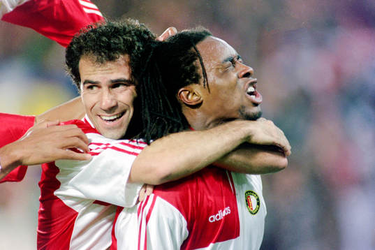  Regi Blinker, Feyenoord jublar efter mål.