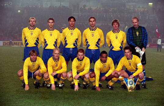 Bakre raden fr. v Håkan Mild, Niclas Alexandersson,