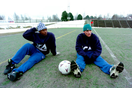  Abdul Mumuni Ali och Jörgen Sundberg, Umeå. 