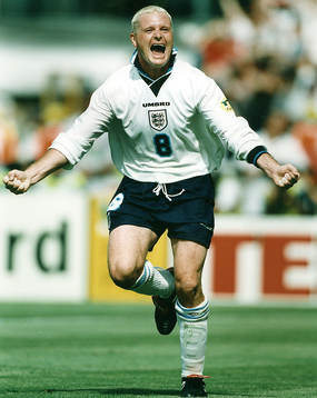 Paul Gascoigne, England (Gazza)