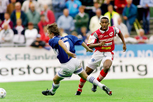 Gbassay Bangura, Degerfors och Rami Rantanen, Trelleborg.