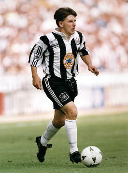 1996-08-11 Peter Beardsley, Newcastle