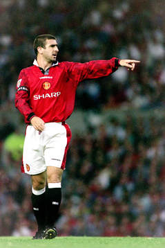  Eric Cantona, Manchester United.