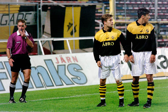  Ola Andersson och Cesar Pacha, AIK.