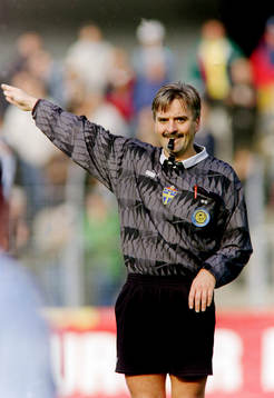 Tony Rydén, domare i matchen.