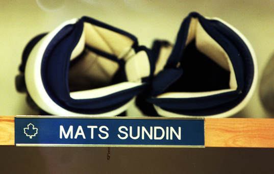 Toronto Maple Leafs, Mats Sundin, handskar