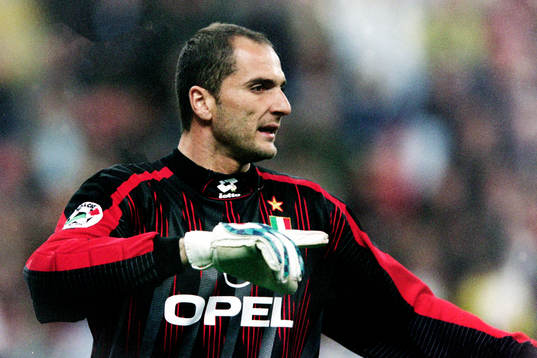  Sebastiano Rossi, målvakt i Milan.