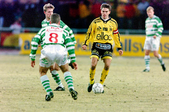  Anders Thorstensson, Elfsborg med bollen.