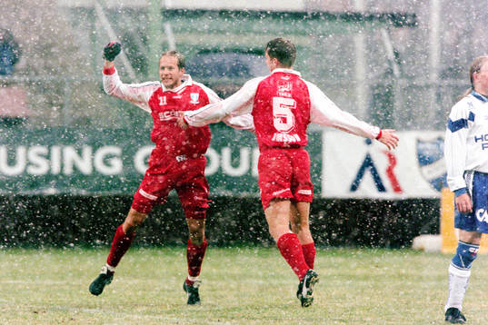 Niclas Kindvall och Tommy Jönsson, Malmö jublar