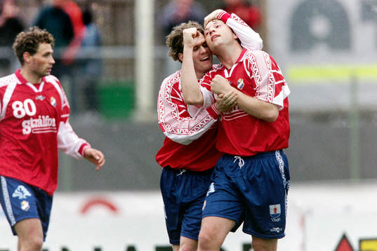 Lars Johansson och Andreas Bild, Öster jublar