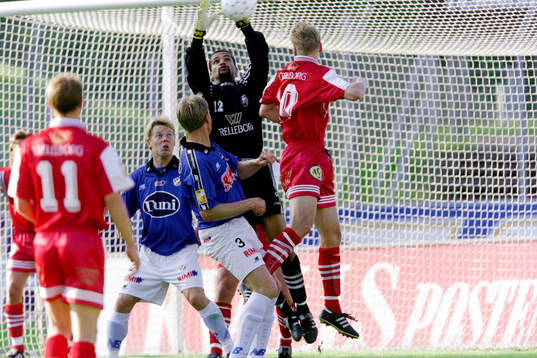  Frederick Enaholo, målvakt i Trelleborg.