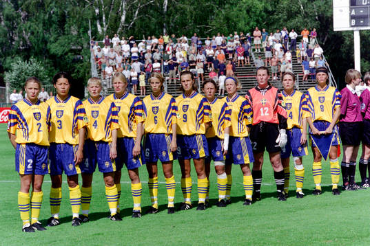 Sveriges startelva. Fr. v Karolina Westberg, Jane