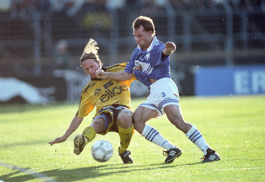 Tobias Linderoth, Elfsborg och Jörgen Eriksson, Trelleborg