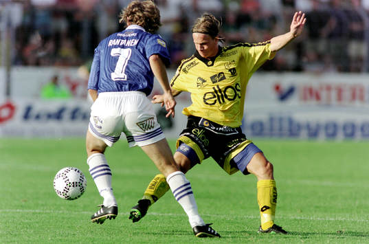   Rami Rantanen, Trelleborg och Tobias Linderoth, Elfsborg.