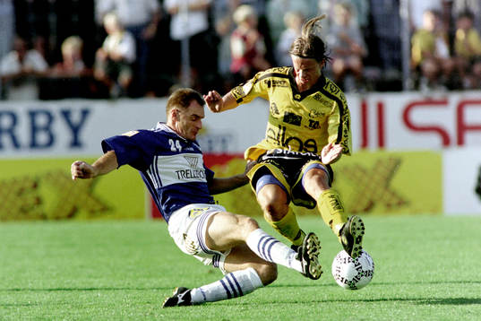  Colin Hill, Trelleborg och Tobias Linderoth, Elfsborg.