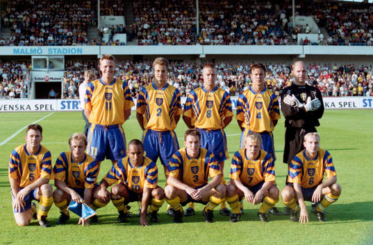 Kennet Andersson, Gary Sundgren, Dan Sahlin, Joachim