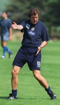 Fotboll Roy Hodgson, tränare i Blackburn Rovers