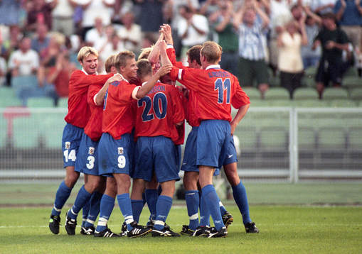 Fotboll, Champions League, IFK Göteborg - Glasgow Rangers,