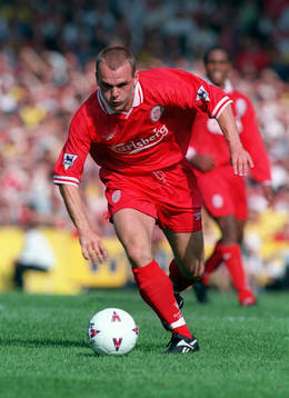 Fotboll -- Danny Murphy, Liverpool