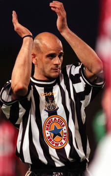 Fotboll -- Temur Ketsbaia, Newcastle  
