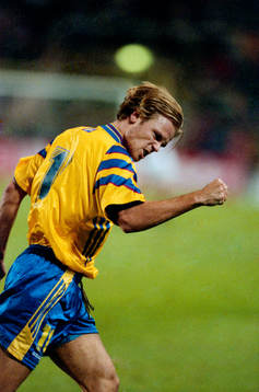 Mattias Jonson jublar