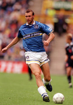 Fotboll -- Duncan Ferguson, Everton 