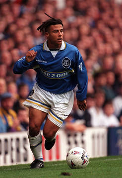 Fotboll -- Daniel Cadamarteri, Everton 
